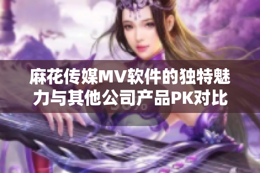 麻花傳媒MV軟件的獨(dú)特魅力與其他公司產(chǎn)品PK對(duì)比