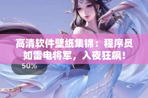 高清軟件壁紙集錦：程序員如雷電將軍，入夜狂飆！