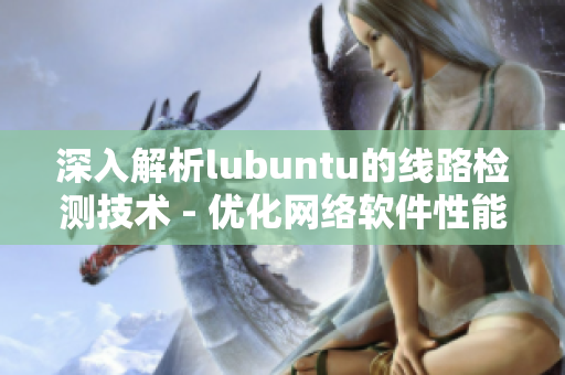 深入解析lubuntu的線路檢測(cè)技術(shù) - 優(yōu)化網(wǎng)絡(luò)軟件性能