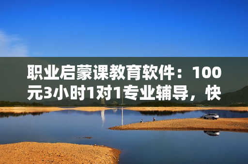 職業(yè)啟蒙課教育軟件：100元3小時1對1專業(yè)輔導，快速掌握編程技能！