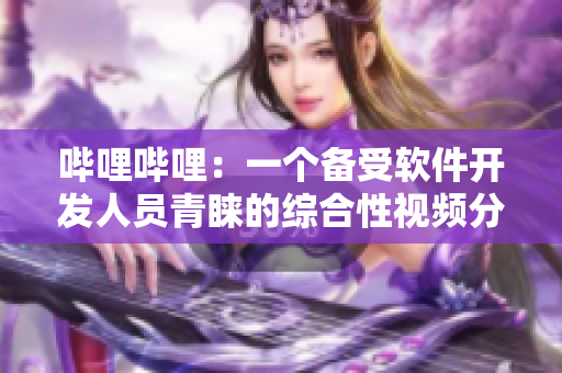嗶哩嗶哩：一個(gè)備受軟件開(kāi)發(fā)人員青睞的綜合性視頻分享平臺(tái)