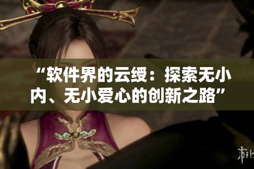“軟件界的云綬：探索無小內(nèi)、無小愛心的創(chuàng)新之路”