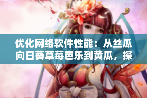 優(yōu)化網(wǎng)絡(luò)軟件性能：從絲瓜向日葵草莓芭樂(lè)到黃瓜，探索提升軟件效率的方法