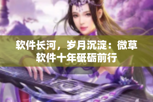 軟件長河，歲月沉淀：微草軟件十年砥礪前行
