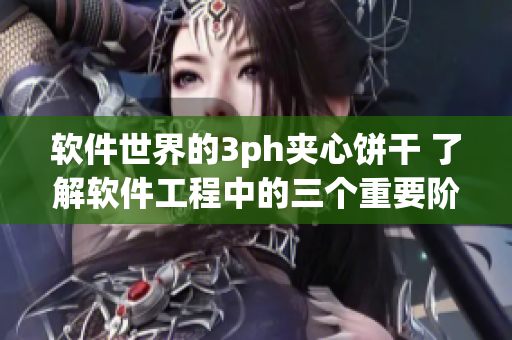 軟件世界的3ph夾心餅干 了解軟件工程中的三個重要階段