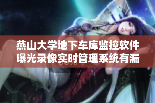 燕山大學(xué)地下車庫監(jiān)控軟件曝光錄像實時管理系統(tǒng)有漏洞