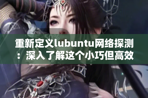 重新定義lubuntu網(wǎng)絡(luò)探測(cè)：深入了解這個(gè)小巧但高效的軟件