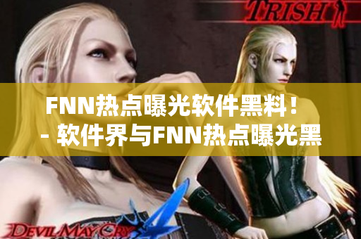 FNN熱點(diǎn)曝光軟件黑料！ - 軟件界與FNN熱點(diǎn)曝光黑料：值得深思的教訓(xùn)