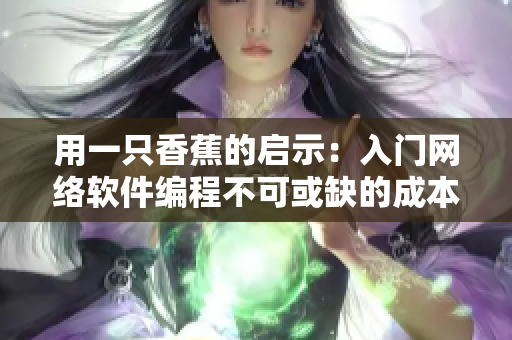 用一只香蕉的啟示：入門網(wǎng)絡(luò)軟件編程不可或缺的成本與費(fèi)用解析