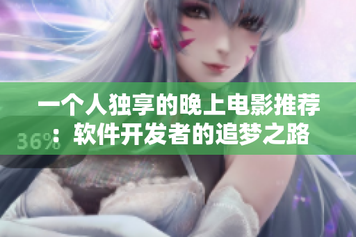 一個(gè)人獨(dú)享的晚上電影推薦：軟件開發(fā)者的追夢(mèng)之路