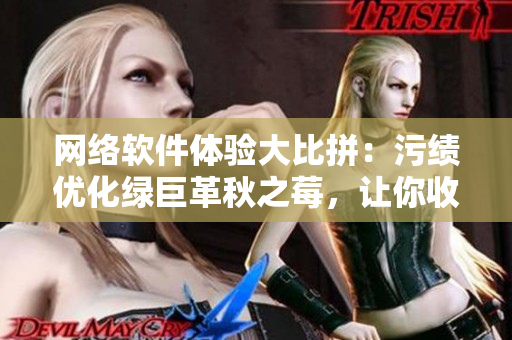 網(wǎng)絡(luò)軟件體驗(yàn)大比拼：污績優(yōu)化綠巨革秋之莓，讓你收納更多APP樂趣