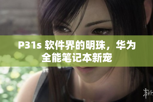 P31s 軟件界的明珠，華為全能筆記本新寵