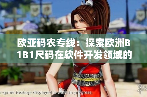 歐亞碼農(nóng)專線：探索歐洲B1B1尺碼在軟件開發(fā)領(lǐng)域的應(yīng)用