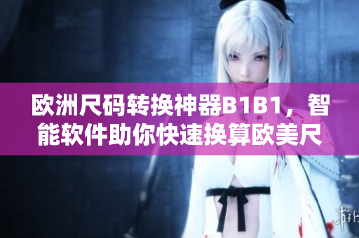 歐洲尺碼轉(zhuǎn)換神器B1B1，智能軟件助你快速換算歐美尺碼