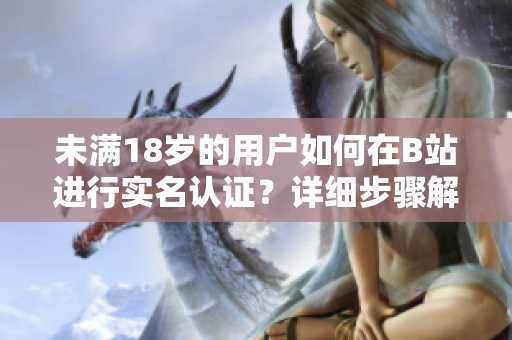 未滿18歲的用戶如何在B站進(jìn)行實(shí)名認(rèn)證？詳細(xì)步驟解析