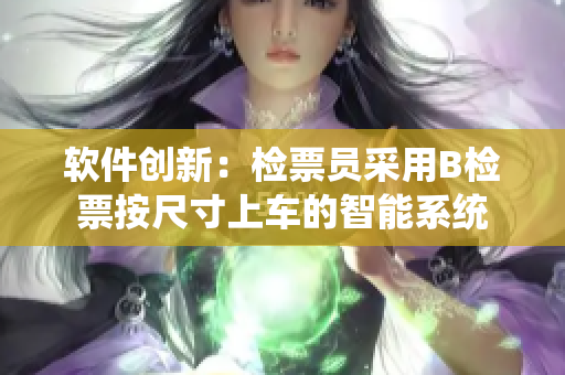 軟件創(chuàng)新：檢票員采用B檢票按尺寸上車(chē)的智能系統(tǒng)