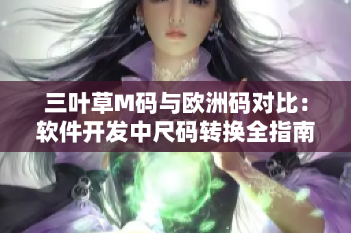 三葉草M碼與歐洲碼對(duì)比：軟件開發(fā)中尺碼轉(zhuǎn)換全指南
