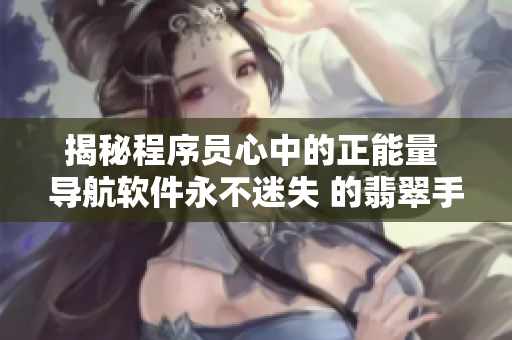 揭秘程序員心中的正能量 導(dǎo)航軟件永不迷失 的翡翠手鐲