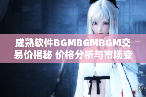 成熟軟件BGMBGMBGM交易價(jià)揭秘 價(jià)格分析與市場變動(dòng)解讀