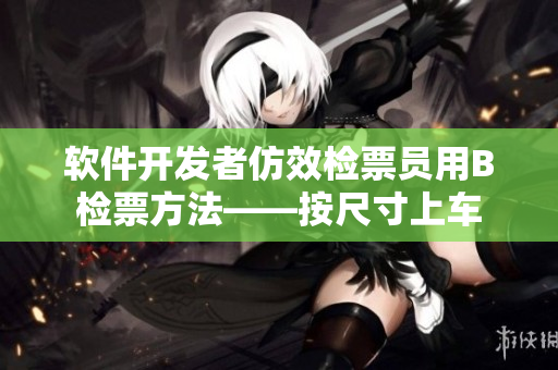 軟件開(kāi)發(fā)者仿效檢票員用B檢票方法——按尺寸上車