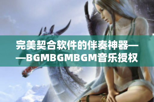 完美契合軟件的伴奏神器——BGMBGMBGM音樂(lè)授權(quán)價(jià)值揭秘