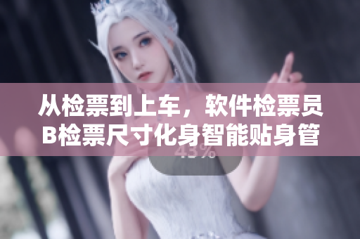 從檢票到上車，軟件檢票員B檢票尺寸化身智能貼身管家