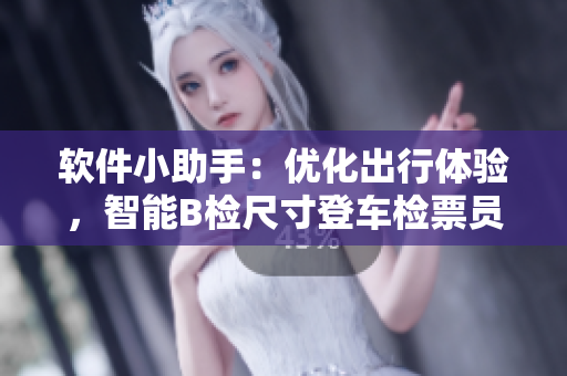 軟件小助手：優(yōu)化出行體驗，智能B檢尺寸登車檢票員
