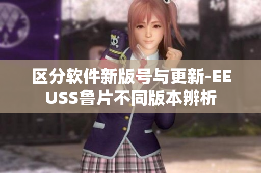 區(qū)分軟件新版號與更新-EEUSS魯片不同版本辨析