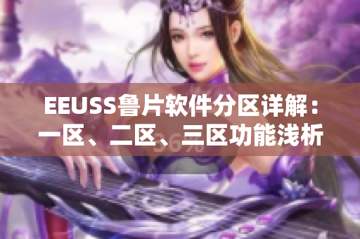 EEUSS魯片軟件分區(qū)詳解：一區(qū)、二區(qū)、三區(qū)功能淺析