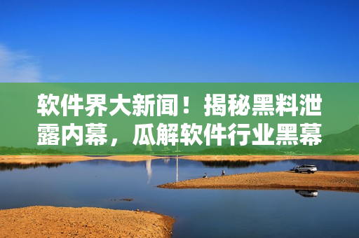 軟件界大新聞！揭秘黑料泄露內(nèi)幕，瓜解軟件行業(yè)黑幕