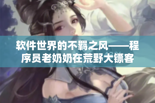 軟件世界的不羈之風(fēng)——程序員老奶奶在荒野大鏢客