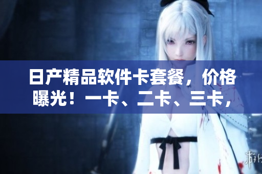 日產(chǎn)精品軟件卡套餐，價(jià)格曝光！一卡、二卡、三卡，你需要的功能全都有！