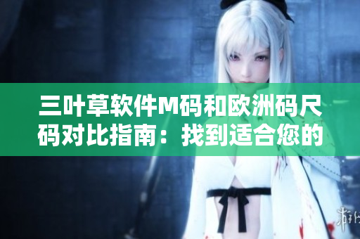 三葉草軟件M碼和歐洲碼尺碼對比指南：找到適合您的軟件開發(fā)工具大小