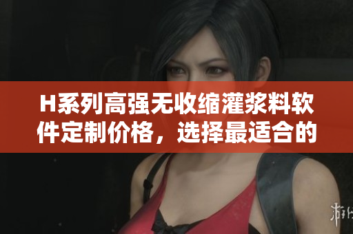 H系列高強(qiáng)無(wú)收縮灌漿料軟件定制價(jià)格，選擇最適合的解決方案