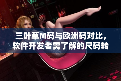 三葉草M碼與歐洲碼對(duì)比，軟件開發(fā)者需了解的尺碼轉(zhuǎn)換技巧