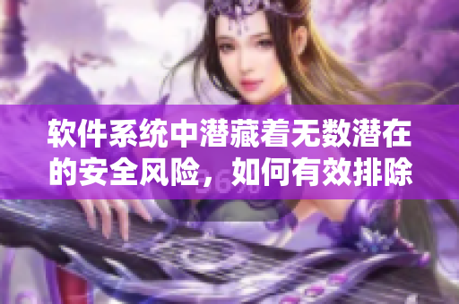 軟件系統(tǒng)中潛藏著無數(shù)潛在的安全風(fēng)險(xiǎn)，如何有效排除風(fēng)險(xiǎn)？
