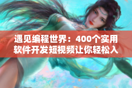遇見(jiàn)編程世界：400個(gè)實(shí)用軟件開(kāi)發(fā)短視頻讓你輕松入門(mén)