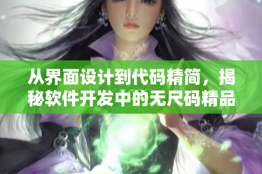從界面設(shè)計到代碼精簡，揭秘軟件開發(fā)中的無尺碼精品秘籍