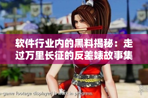 軟件行業(yè)內(nèi)的黑料揭秘：走過萬里長征的反差婊故事集錦！