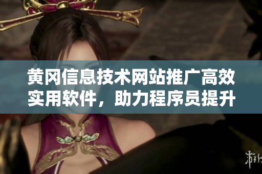 黃岡信息技術(shù)網(wǎng)站推廣高效實用軟件，助力程序員提升工作效率！