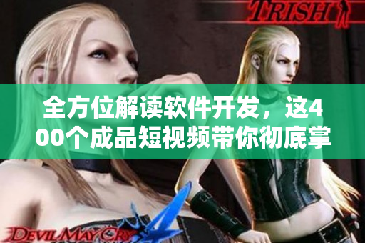 全方位解讀軟件開發(fā)，這400個成品短視頻帶你徹底掌握軟件行業(yè)核心技能