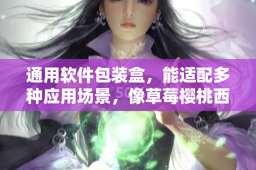 通用軟件包裝盒，能適配多種應(yīng)用場(chǎng)景，像草莓櫻桃西瓜榴蓮一般靈活實(shí)用