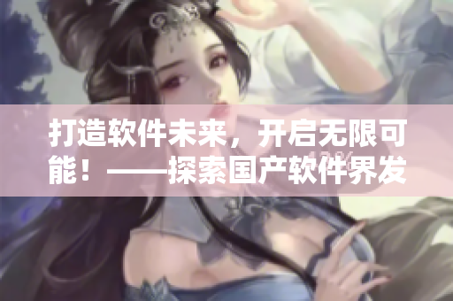 打造軟件未來，開啟無限可能！——探索國產(chǎn)軟件界發(fā)展新篇章