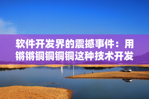 軟件開(kāi)發(fā)界的震撼事件：用鏘鏘銅銅銅銅這種技術(shù)開(kāi)發(fā)出了重磅級(jí)軟件